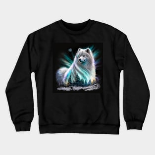 Samoyed Goddess Divine Crewneck Sweatshirt